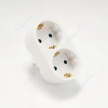 파워 큐브 타워형 멀티탭 콘센트 소켓 전기 전원 스트립 유럽 표준 방향 확장 소켓 독일 전원 확장 플러그 변환기, 유형 4