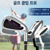 기획상품 - 초보/입문자용 경량골프채 7번 아이언과 퍼터, 34도, 03. 여성 7번 아이언_그라파이트