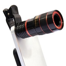 카메라렌즈 호환 mm+아랑 캐논 50mm1.8 24-70 rf 24-105 8X HD 줌 휴대 전화 돋보기 현미경 디지털 망원경, 01 Black