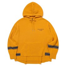 ROMANTIC CROWN 립 니트 후드_옐로우 RIB KNIT HOOD_옐로우