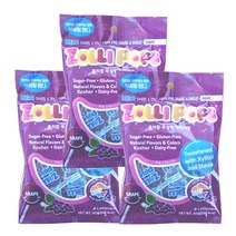 졸리팝 무설탕 막대사탕 40g(8개입) x 3개 (포도맛), 40g, 포도맛