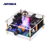 헤드폰 앰프 Aiyima 6n11 튜브 프리 hifi 스테레오 클래스 a 홈 미니 튜브 프리 톤 컨트롤