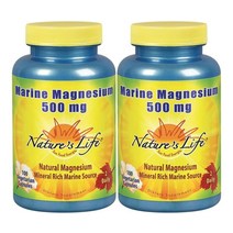 네이처스라이프 수산화마그네슘 마린마그네슘 500mg 100베지캡슐 2개