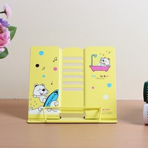 고급 팬시 베어 독서대 책받침대 북거치대 휴대용, 1개