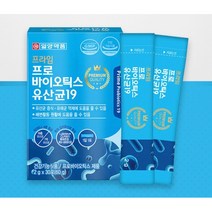 프로 바이오틱스 유산균 19 30포x2박스, 60g, 2개, 60g