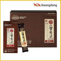 (진세노사이드 7mg) 광동 광옥고 홍삼본밸런스 휴대용 짜먹는 경옥고 종근당 애니타임, 3개, 30포