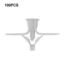 웨지앙카 동공 케미칼 세트 스트롱 드롭인 앙카 100pcs 확장 건식 벽체 앵커, 항공기 100 PC