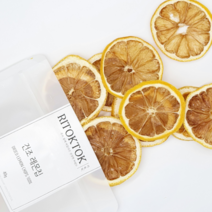 리톡톡 레몬칩 40g 말린과일 건조과일 수제간식 레몬물 워터, 레몬칩40g