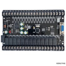 PLCF X1N FX2N-30MR3R 플레이트 프로그래머블 컨트롤러 펄스와 호환되는 PLC 산업용 제어 보드 국내, [01] 6MR 베어 보드AD