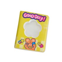 스크랩북 포토북만들기 앨범 사진첩 3인치 40 포켓 사진 앨범 Kpop 바인더 저장 책 카드 홀더 스타 포토, 08 yellow1