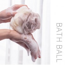 촉촉한 대왕 샤워타올 샤워볼 바디스폰지 샤워스폰지, 랜덤발송