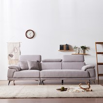 안젤로까사 엔젤 아쿠아텍스 3 4인용 이지클린 쇼파, 4인용소파, 라이트그레이