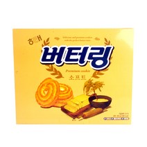 해태 버터링 238g 사무실 유치원 회사 간식 쿠키 과자 학원 어린이집 공부방, 단품, 단품