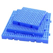 플라스틱 깔판 블록 팔레트 마트 화분 냉동창고 패드, 블루 30x30x5cm