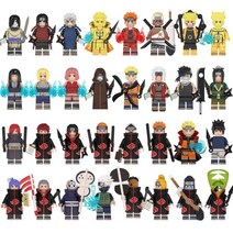 나루토 레고 피규어 24종, 에메랄드 그린 KDL801 나루토 6 모델