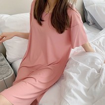 집에서 입기 편한 홈웨어 미니 반팔 원피스 데일리룩 시장가는패션 홈웨어 어린이집등원룩 20대원피스