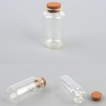 뉴리웹 코르크마개유리병 30X60MM 코르크마개병 유리병용기 유리용기