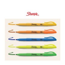Sharpie 샤피 포켓 형광펜 / 클립형, 핑크