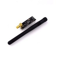 아두이노키트 프로그래밍 전자 아두이노 모듈 부품 nrf24l01 + pa + lna 무선 송수신기 rf 모듈 (sma 안테나 포함) arduino raspberry pi와 미터, 없음