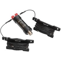 WINDCAMP Gipsy 5-50MHz HF 수평 다이폴 안테나 Ant 햄 라디오 방수 발룬, 01 Black