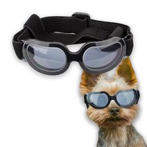 독스랩 아이세이프 강아지 선글라스 고글 UV400, 아이세이프 MINI 1개, 블랙 렌즈