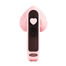 핸드드라이머 미니다리미 가정용 소형 휴대용 다림질 옷 스팀다리미, 10 Pink AU, 핑크색