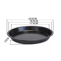 피자용품 오븐용 8910inch 프리미엄 붙지 않는 빵 그릇 주방 주방피자스크린 피자칼, 협력사, 검은 색, 10인치