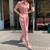 떳다그녀 마티나 점프수트 & 벨트 SET