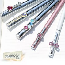 베르티니 볼펜 선물세트 프리미엄 명품 볼펜 각인 스와로브스키 스톤 SWAROVSKI 진급 취업 교수님 어버이날 생일 선물, 10. 트윙클 골드