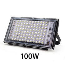 확산판 IP65 방수 등급 200W 150W 100W 50W LED 투광 AC220V 240V 야외 조명 반사등 거리 벽 풍경 램프, 3.A - 100W - Cool White(5500-7