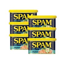 CJ 스팸 25% 라이트 SPAM 200g 6개