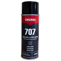 오공 다용도 강력 스프레이 접착제 707, 4개