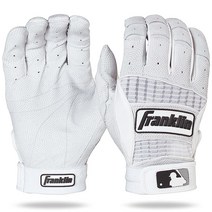Franklin Sports MLB 배팅 장갑 네오 클래식 II 성인 + 청소년 한 쌍 야구 소프트볼 펄 화이트 성인용 M 5187065229, Small