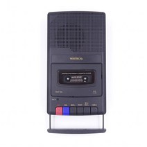 WINTECH 핸들이있는 휴대용 테이프 레코더 HCT-03 블랙 (AC 어댑터 포함)