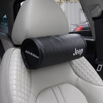 주주 지프 JEEP 차량용 목 NECK 쿠션 원형 날개형 모음 체로키 루비콘, 1개