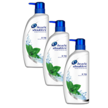 헤드앤숄더 쿨 멘솔 샴푸 850ml x 3개 다른 종류 선택가능 11203496, 시트러스 레몬(과도한 유분 제거_750ml x 3개