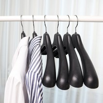 씨인크 남성 코트 정장 셔츠 자켓 옷걸이 100개, 남성 자켓 옷걸이 블랙