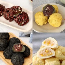 [제주떡집] 제주 오메기떡3종 + 초당옥수수떡 총 100개 (4kg), 제주 오메기떡3종+초당옥수수