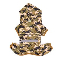 강아지 옷 티셔츠 애견의류 개 비 고양이 위장 방수 야외 소형 의류 디자이너, 9.Black - M