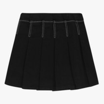 [셀덴] 블랙 데님 테니스 스커트 EDWH22955_송파점