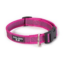 일본직발송 4. 율리우스 케나인 (Julius-K9) 율리우스 케나인 목걸이 컬러 그레이 시리즈 핑크 × 그레이, One Size_핑크×그레이, 핑크×그레이