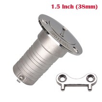 보트수리 1.5 "및 38mm 또는 316 스테인레스 스틸 해양 보트 하드웨어 데크 필러 연료 물 디젤 키 캡, 03 1.5inch Diesel