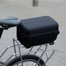 까마느 자전거 하드케이스 가방 패니어 산악자전거 휴대용 트렁크, 블랙
