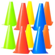 칼라콘23cm 레크레이션 축구콘 라바콘 체육콘, 그린(23cm)