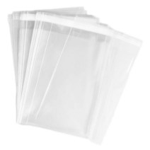 UNIQUEPACKING 100개 10x15cm 투명 재밀봉 가능한 셀로판 OPP 백 1팩 / 100개