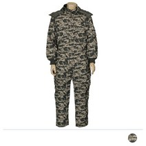 밀리터리 일체형 방한복-베이지