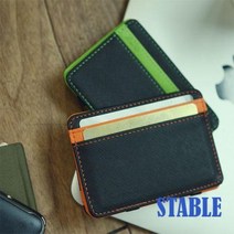 매직 머니 클립 마술 요술 목걸이 카드 지갑 학생 교통 명함 신분증 케이스 남자 여자