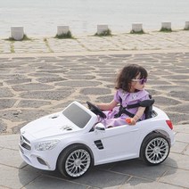 다이노토이즈 유아전동차 아기자동차 전동푸쉬카, 벤츠 SL450 화이트