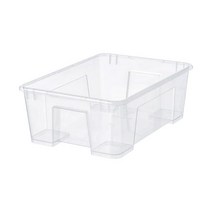 이케아 SAMLA 삼라 수납함 투명 39x28x14cm/11 L/수납함/정리함, 없음, 투명_101.809.39