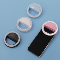 스마트폰 셀카라이트 LED 셀카조명 다이소, 셀카조명 핑크